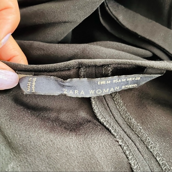 Zara woman black jumpsuit size medium - Picture 6 of 6